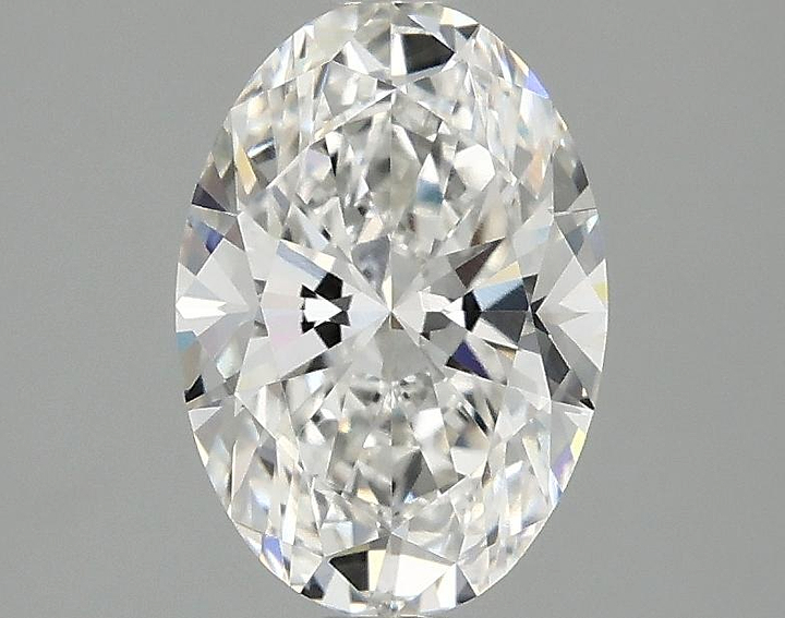 1.56 Carat Oval Shaped Ideal Cut VVS2 IGI Certified Lab Grown Diamond