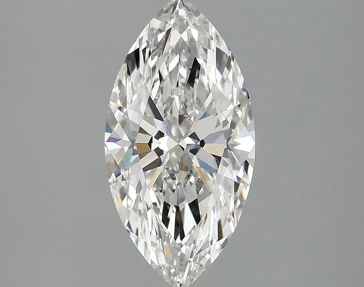 1.9 Carat Marquise Shaped Ideal Cut VVS2 IGI Certified Lab Grown Diamond
