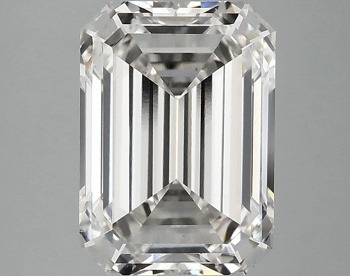 3.49 Carat Emerald Shaped Ideal Cut VS1 IGI Certified Lab Grown Diamond