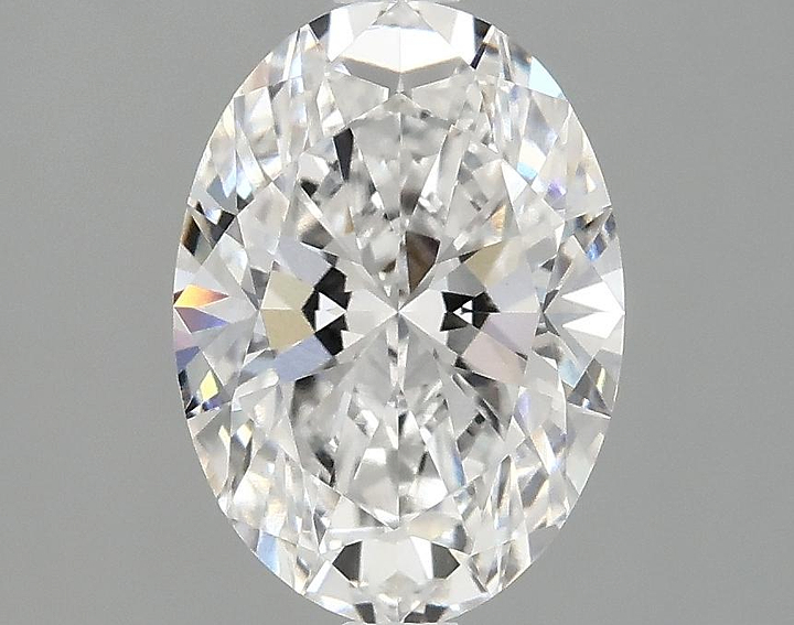 2.09 Carat Oval Shaped Ideal Cut VVS2 IGI Certified Lab Grown Diamond