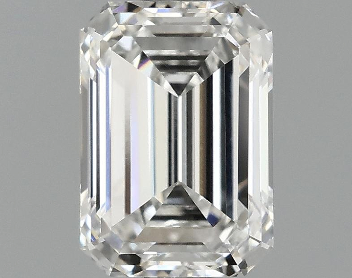1.1 Carat Emerald Shaped Ideal Cut VVS1 IGI Certified Lab Grown Diamond