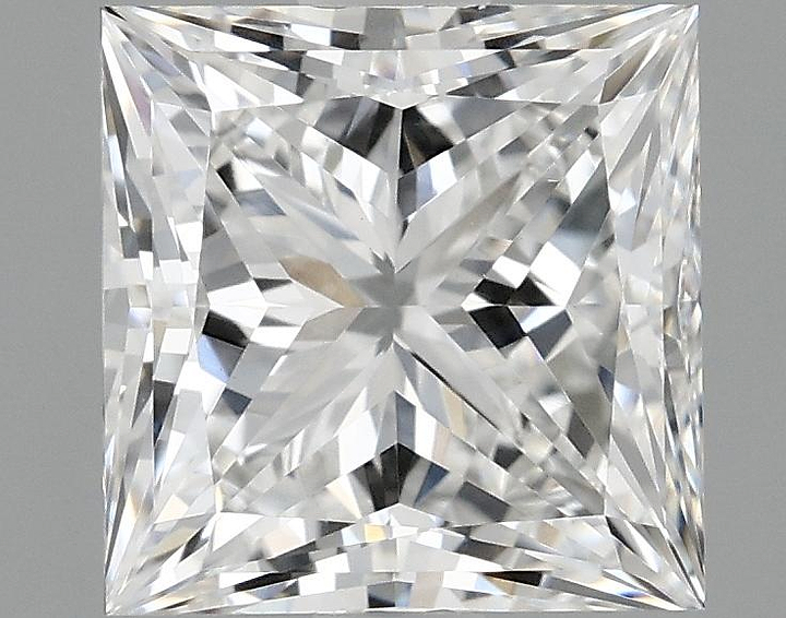 1.97 Carat Princess Shaped Ideal Cut VS1 IGI Certified Lab Grown Diamond