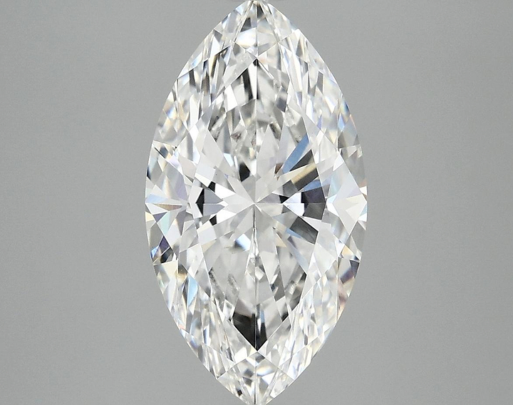 3.01 Carat Marquise Shaped Excellent Cut VVS2 IGI Certified Lab Grown Diamond
