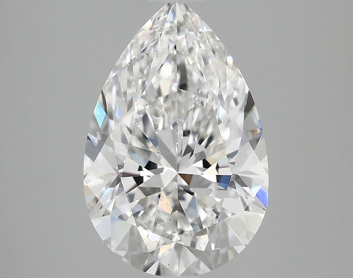 3.09 Carat Pear Shaped Excellent Cut VS1 IGI Certified Lab Grown Diamond