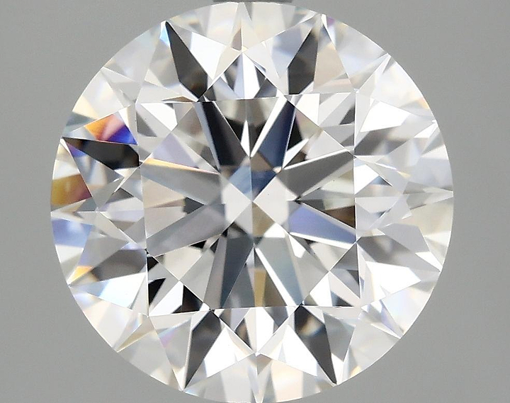 3.14 Carat Round Shaped Excellent Cut VVS2 IGI Certified Lab Grown Diamond