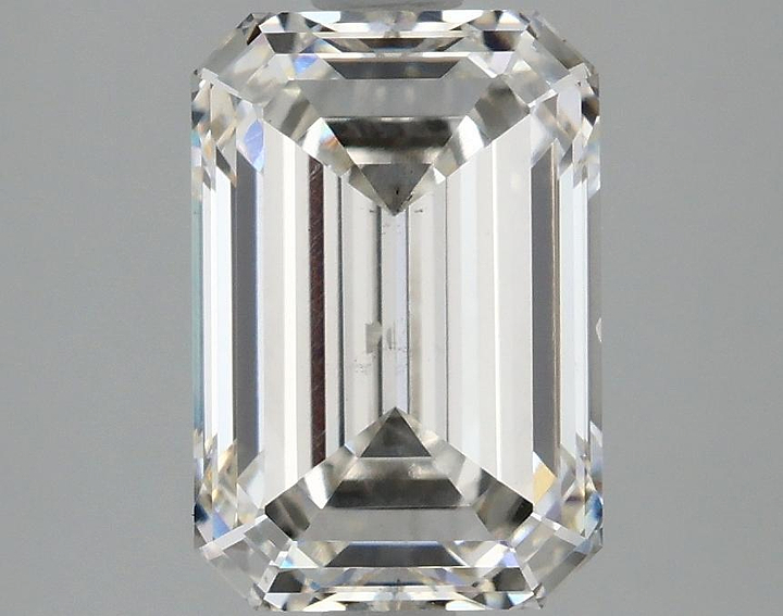 2.99 Carat Emerald Shaped Ideal Cut VS2 IGI Certified Lab Grown Diamond