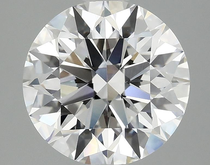 3.06 Carat Round Shaped Excellent Cut VVS2 IGI Certified Lab Grown Diamond