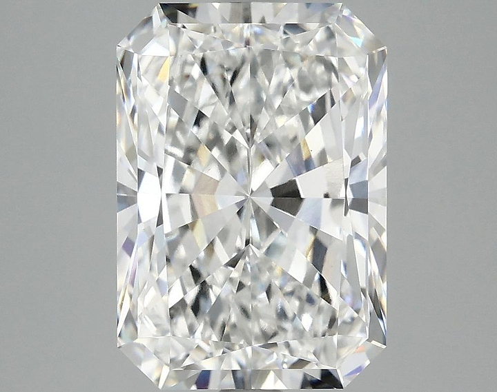 4.08 Carat Radiant Shaped Ideal Cut VVS2 IGI Certified Lab Grown Diamond