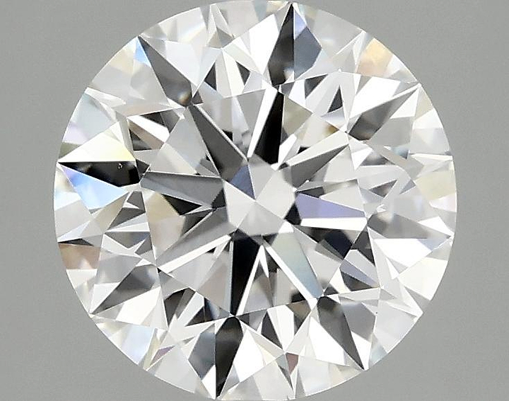 2.54 Carat Round Shaped Excellent Cut VVS2 IGI Certified Lab Grown Diamond