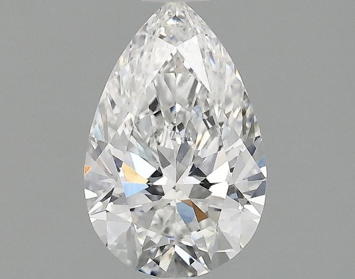 1.02 Carat Pear Shaped Ideal Cut VVS2 IGI Certified Lab Grown Diamond