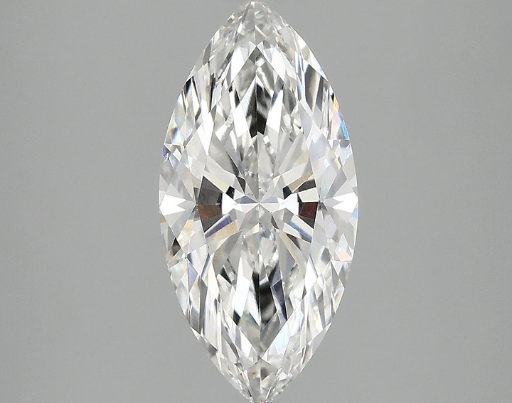2.04 Carat Marquise Shaped Excellent Cut VS2 IGI Certified Lab Grown Diamond