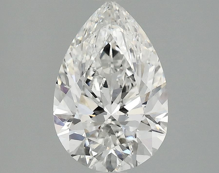 2.04 Carat Pear Shaped Excellent Cut VS2 IGI Certified Lab Grown Diamond