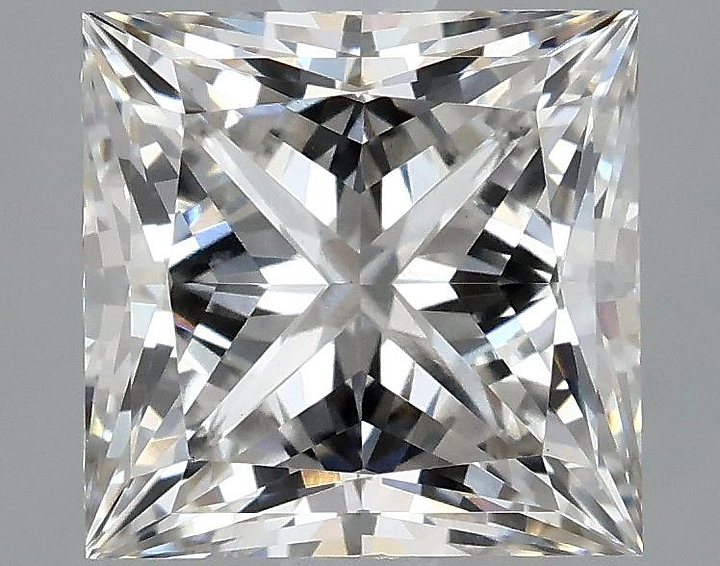 2.58 Carat Princess Shaped Ideal Cut VS1 IGI Certified Lab Grown Diamond