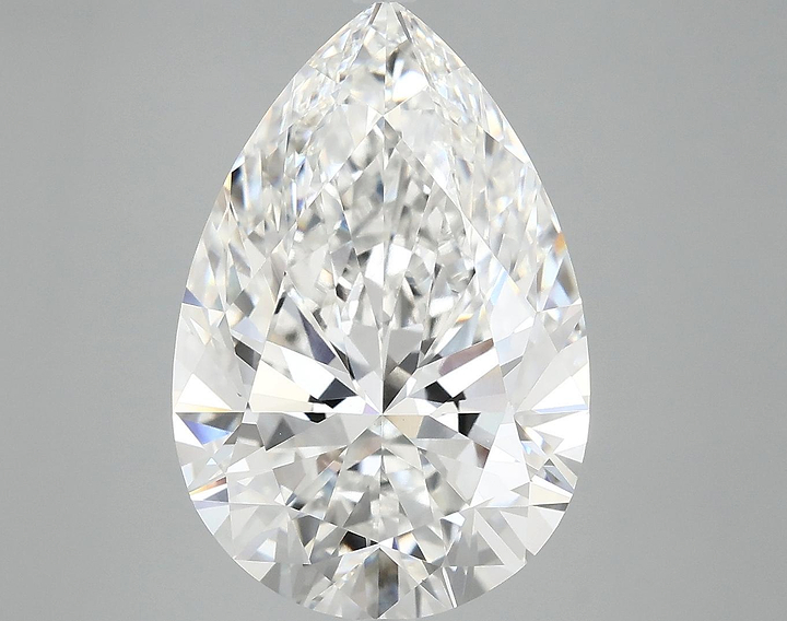 7.0 Carat Pear Shaped Excellent Cut VVS2 IGI Certified Lab Grown Diamond
