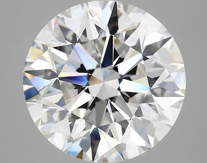 4.08 Carat Round Shaped Excellent Cut VVS2 IGI Certified Lab Grown Diamond