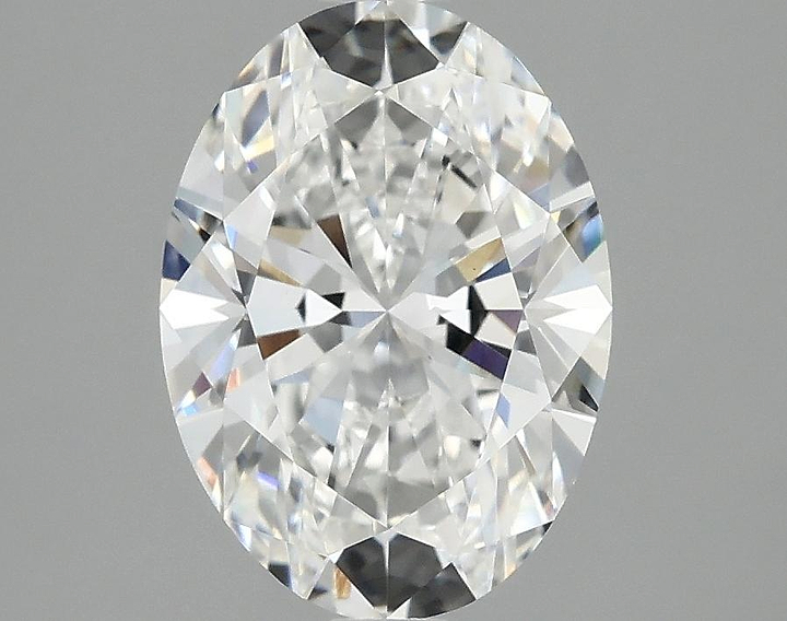 2.5 Carat Oval Shaped Ideal Cut VVS2 IGI Certified Lab Grown Diamond
