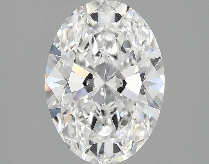 1.64 Carat Oval Shaped Ideal Cut VVS2 IGI Certified Lab Grown Diamond