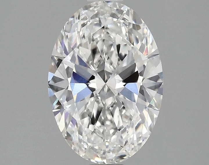 1.52 Carat Oval Shaped Ideal Cut VVS2 IGI Certified Lab Grown Diamond