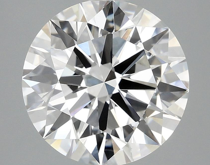 3.09 Carat Round Shaped Ideal Cut VS1 IGI Certified Lab Grown Diamond