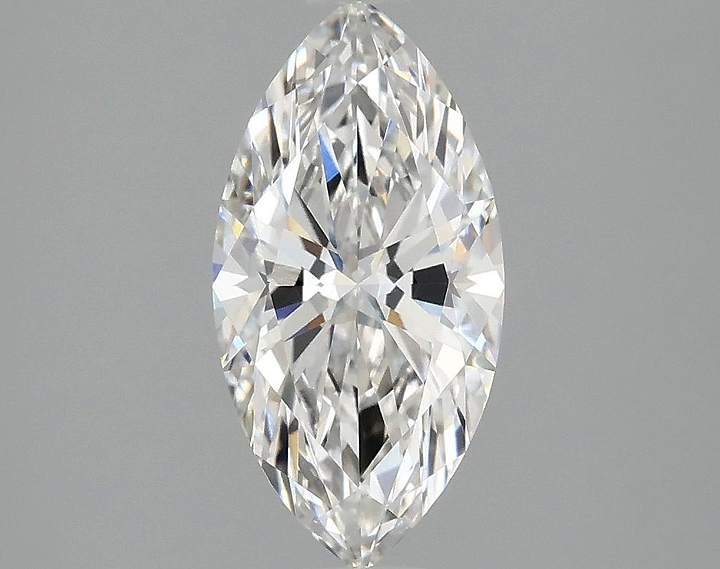 1.54 Carat Marquise Shaped Ideal Cut VVS2 IGI Certified Lab Grown Diamond