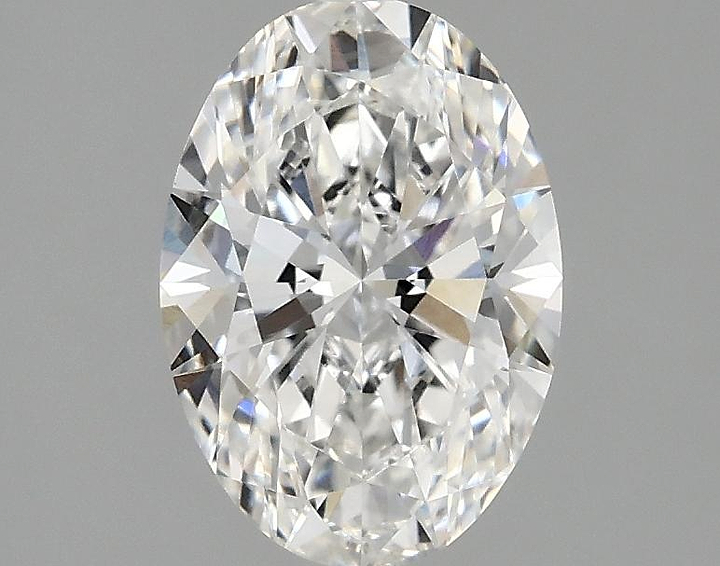 1.43 Carat Oval Shaped Ideal Cut VVS2 IGI Certified Lab Grown Diamond