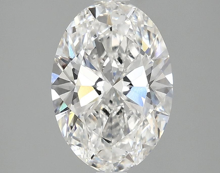 2.03 Carat Oval Shaped Ideal Cut VVS2 IGI Certified Lab Grown Diamond