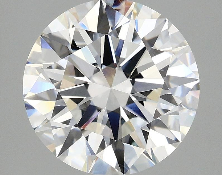 3.03 Carat Round Shaped Ideal Cut VVS2 IGI Certified Lab Grown Diamond