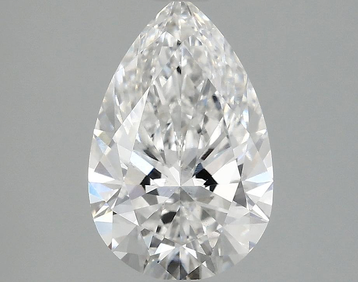 2.02 Carat Pear Shaped Ideal Cut VS2 IGI Certified Lab Grown Diamond