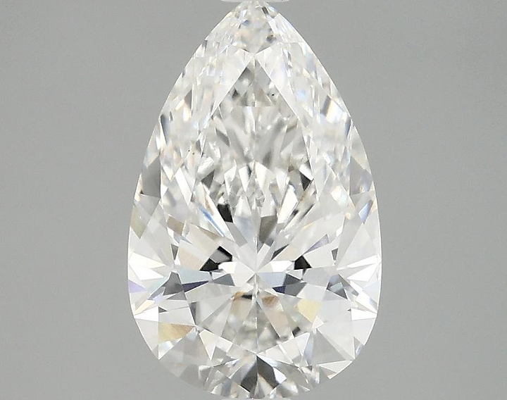 2.06 Carat Pear Shaped Ideal Cut VS2 IGI Certified Lab Grown Diamond