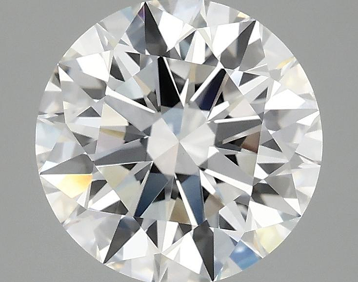 2.57 Carat Round Shaped Excellent Cut VVS2 IGI Certified Lab Grown Diamond