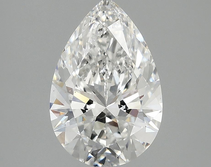 2.0 Carat Pear Shaped Excellent Cut VS2 IGI Certified Lab Grown Diamond