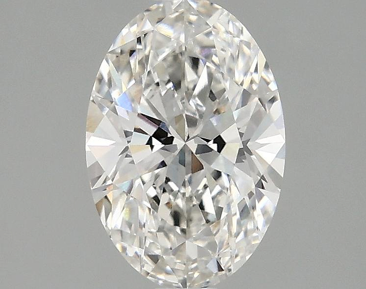 1.34 Carat Oval Shaped Ideal Cut VVS2 IGI Certified Lab Grown Diamond