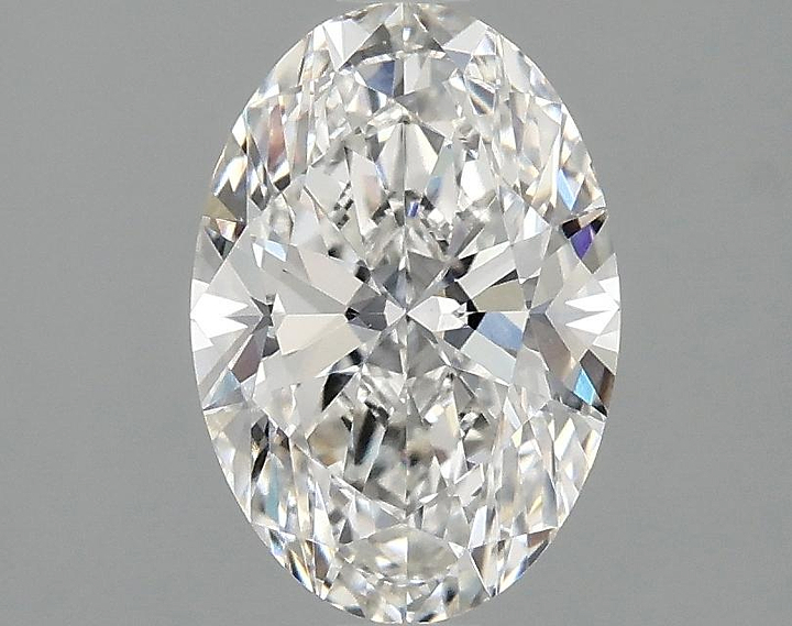 1.53 Carat Oval Shaped Ideal Cut VVS2 IGI Certified Lab Grown Diamond