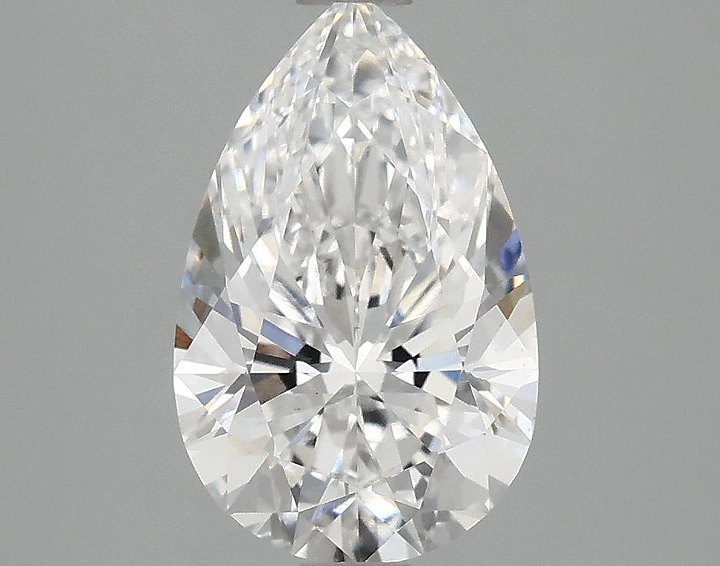 2.08 Carat Pear Shaped Ideal Cut VS2 IGI Certified Lab Grown Diamond