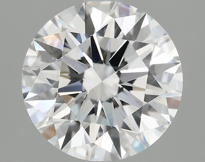2.09 Carat Round Shaped Ideal Cut VVS2 IGI Certified Lab Grown Diamond
