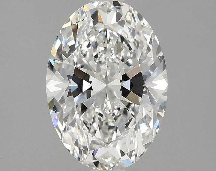 1.53 Carat Oval Shaped Ideal Cut VVS2 IGI Certified Lab Grown Diamond