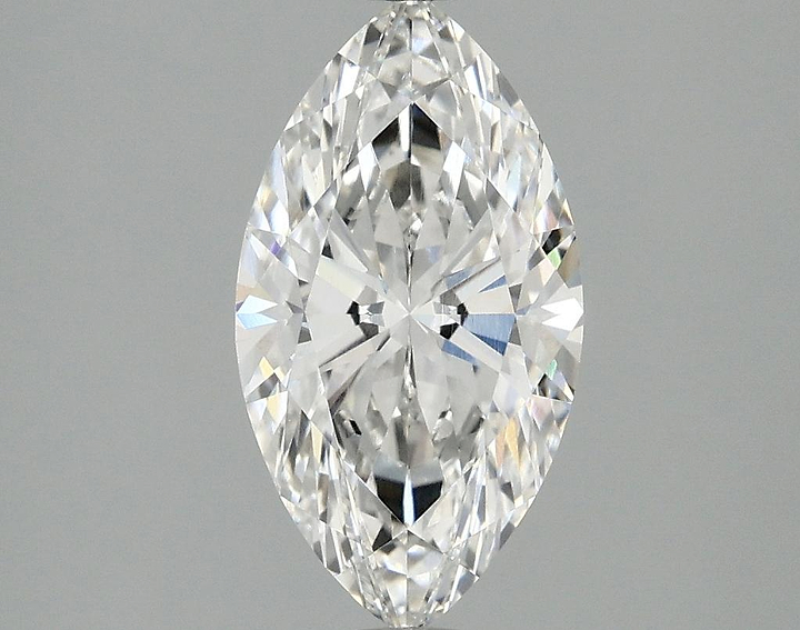 1.66 Carat Marquise Shaped Excellent Cut VVS2 IGI Certified Lab Grown Diamond