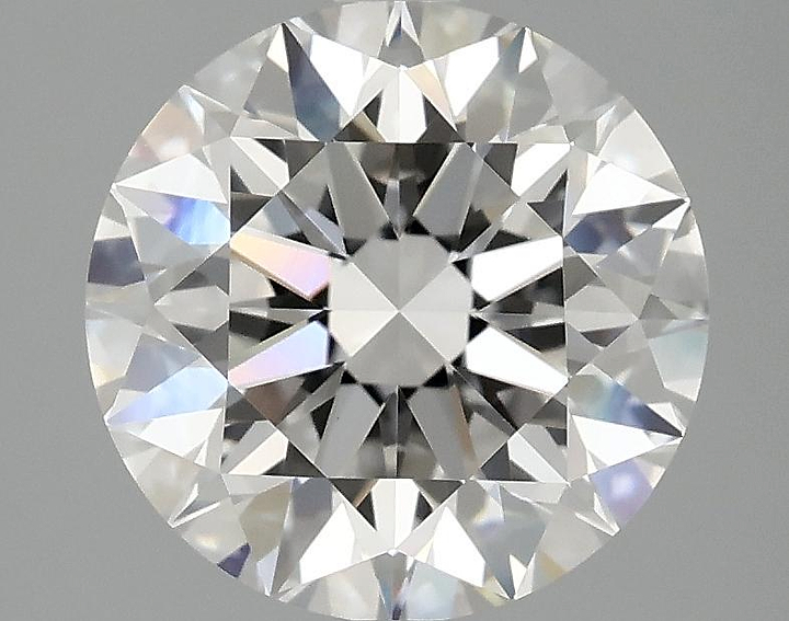 3.06 Carat Round Shaped Excellent Cut VVS2 IGI Certified Lab Grown Diamond