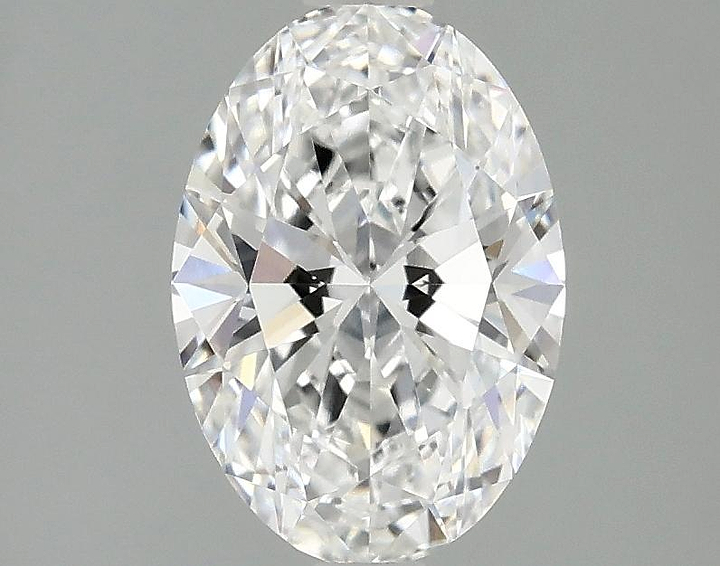 1.55 Carat Oval Shaped Ideal Cut VVS2 IGI Certified Lab Grown Diamond