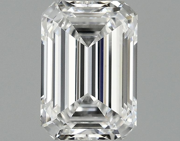 0.98 Carat Emerald Shaped Ideal Cut VS1 IGI Certified Lab Grown Diamond