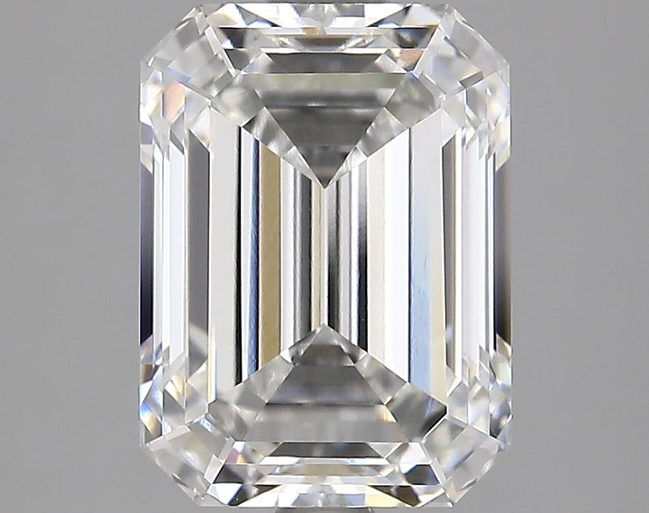 3.08 Carat Emerald Shaped Excellent Cut VS1 IGI Certified Lab Grown Diamond