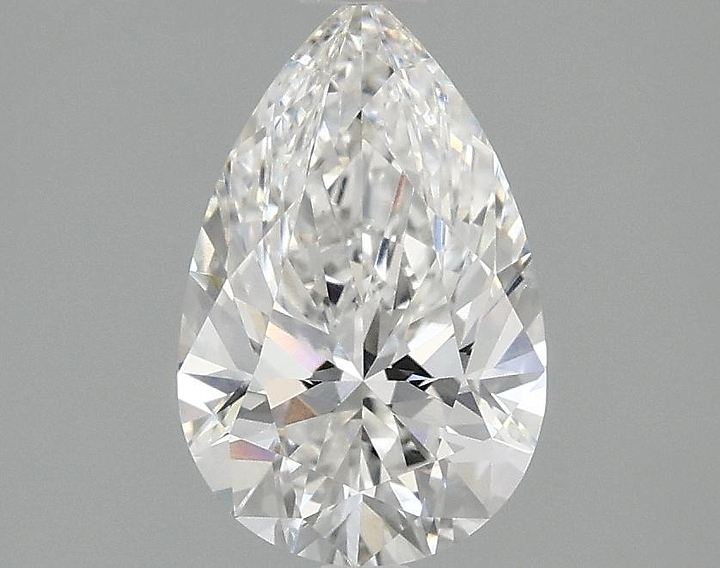 1.52 Carat Pear Shaped Ideal Cut VVS2 IGI Certified Lab Grown Diamond