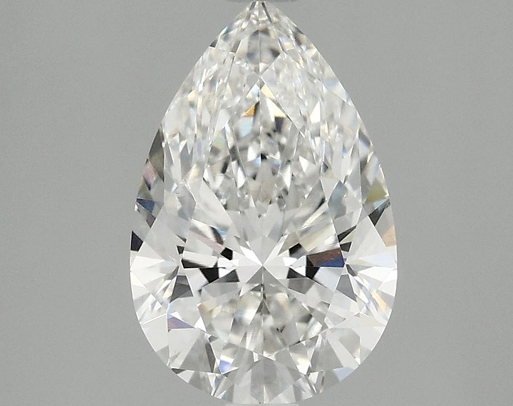 2.03 Carat Pear Shaped Excellent Cut VVS2 IGI Certified Lab Grown Diamond