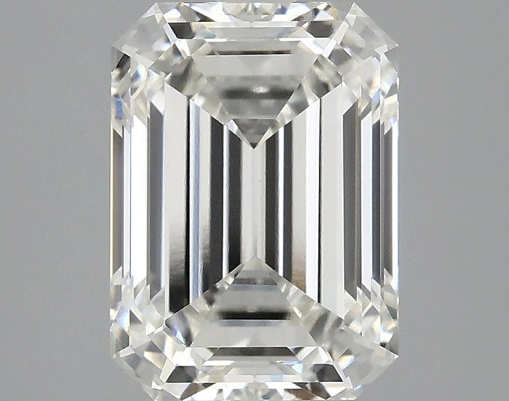 3.19 Carat Emerald Shaped Excellent Cut VVS2 IGI Certified Lab Grown Diamond