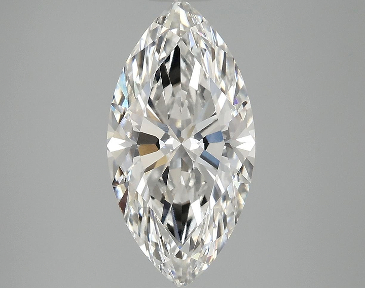 3.03 Carat Marquise Shaped Ideal Cut VVS2 IGI Certified Lab Grown Diamond