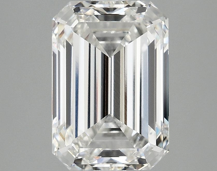 2.86 Carat Emerald Shaped Ideal Cut VS1 IGI Certified Lab Grown Diamond
