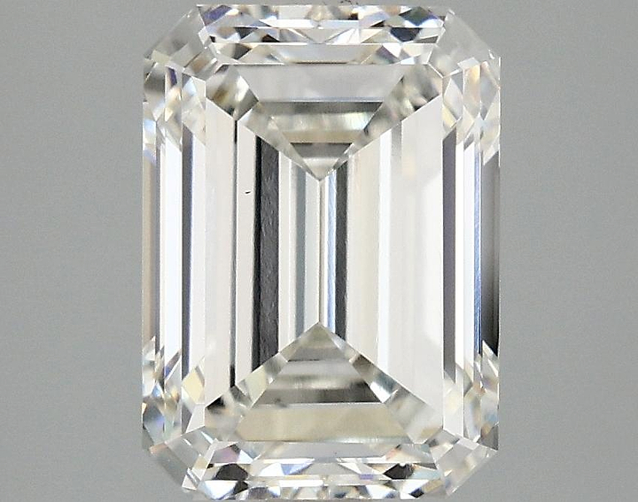 2.98 Carat Emerald Shaped Ideal Cut VS1 IGI Certified Lab Grown Diamond