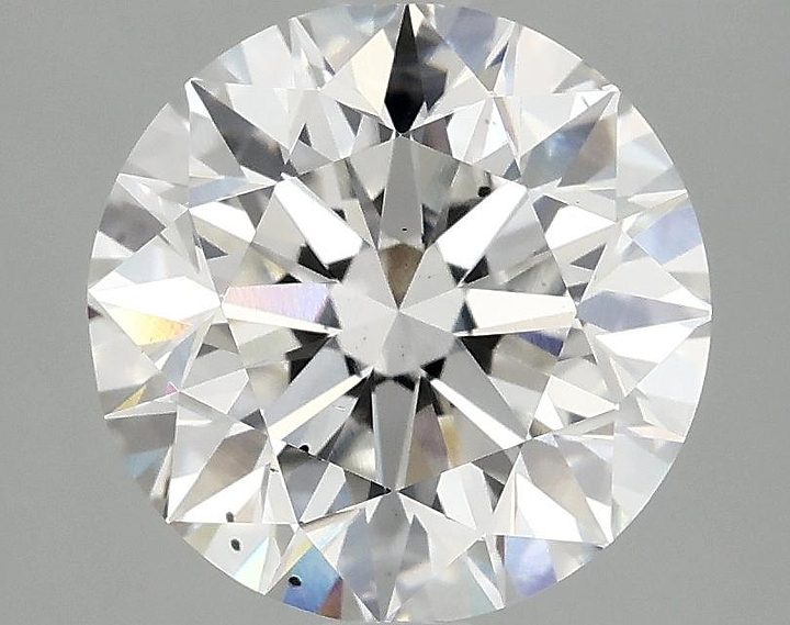 3.04 Carat Round Shaped Excellent Cut SI1 IGI Certified Lab Grown Diamond