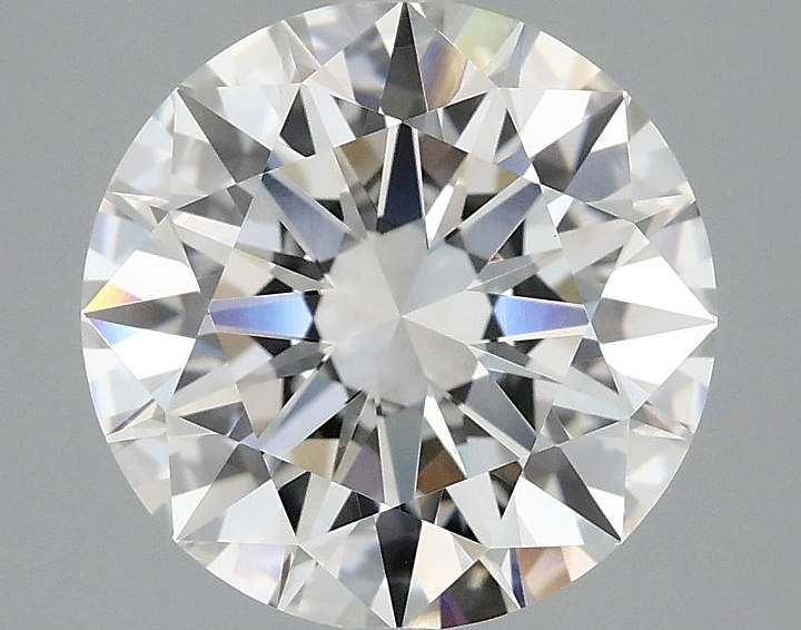 3.03 Carat Round Shaped Ideal Cut VVS2 IGI Certified Lab Grown Diamond