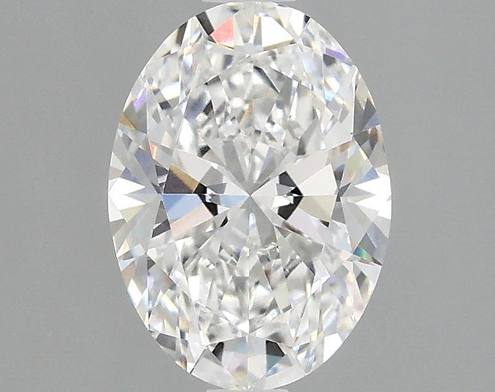 1.4 Carat Oval Shaped Ideal Cut VVS2 IGI Certified Lab Grown Diamond